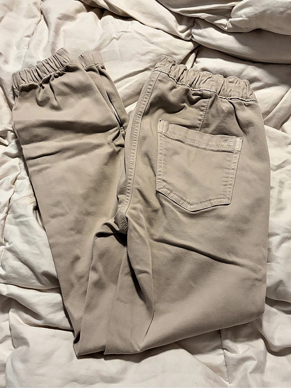 American Eagle Beige joggers